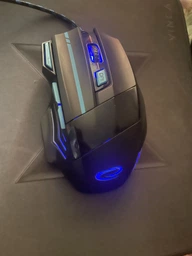 Миша Esperanza MX201 WOLF Blue Black (EGM201B)