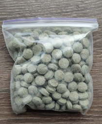 Корм AquariaLand Green Ground Tabs 100 г, таблетки 10мм для донных рыб и сомов