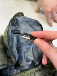 Зимний спальный мешок с подогревом USB 215×65 см, до -30°C, одеяло с капюшоном, оливковый фото от покупателей 1