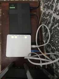Бесперебойник для роутера UPS 5V, 9V, 12V 10400mAh Павербанк для роутера Wi-Fi (интернета) Черный фото от покупателей 7