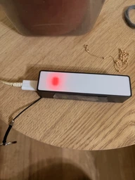 Зовнішній акумулятор брелок Power Bank UKC A5 1500 mAh White