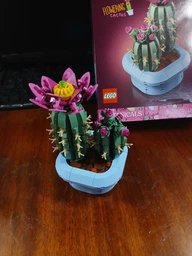 Конструктор LEGO Botanicals Цветение кактуса 482 детали (11509) фото от покупателей 2