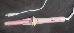 Плойка для локонов Automatic Curler 48W автоматическая стайлер - бигуди для волос розовая Model 0574 фото от покупателей 13
