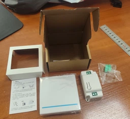 Комплект бездротового вимикача з реле Smartul RB1 RF433 White