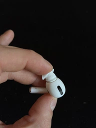 Силіконові амбушюри для AirPods Pro 1 / 2 (пара), S white фото від покупців 1