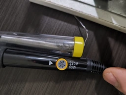 Паяльний набір в кейсі 936H, паяльник 60 Вт, 200-450°C, жала 900М, пінцет, олово, підставка фото від покупців 2
