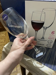 Набор бокалов Luminarc Raindrop 6 х 350 мл (H5702) фото от покупателей 2