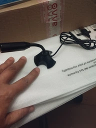 USB-мікрофон VIKEFON для ПК та ноутбука з настільною підставкою чорний фото від покупців 1