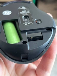 Аккумуляторная беспроводная мышка Duohao M6 Бежевая (Bluetooth 4.0/5.1 + 2,4 Гц) фото от покупателей 2
