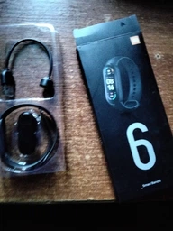 Фитнес браслет UWatch M5-Band IP67 с пульсометром, тонометром, шагомером, магнитной зарядкой Black