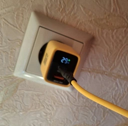 Зарядний пристрій ASOMETECH 35W GaN TypeC USB LED-дисплей PD3.0+QC3.0 Швидка зарядка для Apple iPhone, iPad, MacBook, Samsung, Xiaomi фото від покупців 1