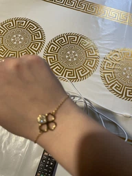 Серебряный браслет с позолотой Minimal 4630п