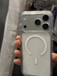 Противоударный чехол для iPhone 17 Pro Max IPAKY Comely Magsafe Series Прозрачный фото от покупателей 3