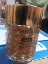 Крем ліфтинг для шкіри навколо очей Gold Moisturizing Tender Eye Cream SADOER з 24К золотом