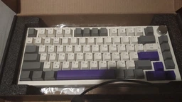 Клавиатура механическая проводная GamePro MK160B Hot-Swap Red Swich 75% RGB Black фото от покупателей 4