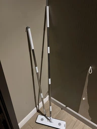 Набор швабра и ведро с отжимом Joybos M03-7 Flat Floor, 2 мопа в комплекте