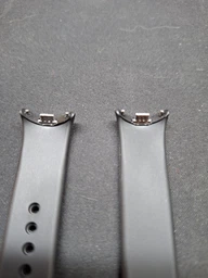 Силиконовый ремешок Original Design MiJobs для фитнес браслета Xiaomi Mi Band 8/9/10 Charcoal Gray (25) с металлическим креплением (mrk2810) фото от покупателей 4