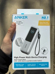 Внешний аккумулятор Anker ZOLO Power Bank 25 000mAh 165W Ultra-Fast Portable для двух ноутбуков фото от покупателей 4