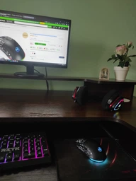 Мышь беспроводная игровая HYSJ Т90 с аккумулятором и подсветкой 2,4G+Bluetooth фото от покупателей 4