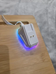 ATTACK SHARK X11 63g Біла ігрова миша (PAW3311, 22000 DPI, Bluetooth/2.4G/USB-C, RGB док-станція) фото від покупців 16