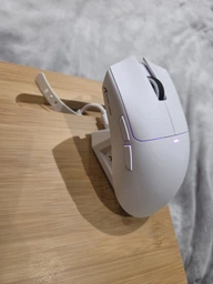 ATTACK SHARK X11 63g Біла ігрова миша (PAW3311, 22000 DPI, Bluetooth/2.4G/USB-C, RGB док-станція) фото від покупців 15