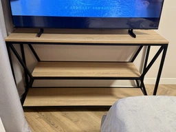 Тумба під телевізор у стилі Лофт каркас металевий StepLoft Stand-163 фото від покупців 3