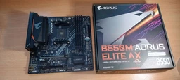 Материнская плата Gigabyte B550M Aorus Elite AX (sAM4, AMD B550, PCI-Ex16) фото от покупателей 5