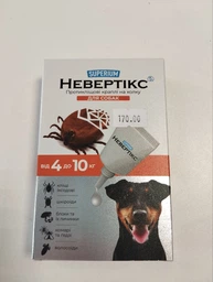 Капли для животных Superium Nevertix Противоклещевые для собак от 1.5 до 4 кг (9136)