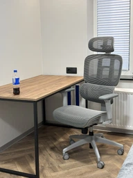 Кресло компьютерное офисное эргономичное OfficePro OC680B Black фото от покупателей 7