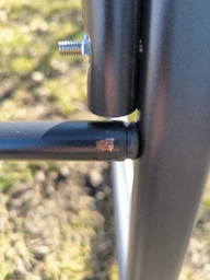 Крісло-гойдалка Cappone, 80x126x92, Графіт фото від покупців 2