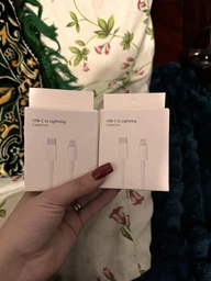 Кабель для быстрой зарядки Apple iPhone Type-C to Lightning USB-C шнур лайтнинг тайпси зарядка для IOS устройств айфон айпад (100 см) фото от покупателей 5