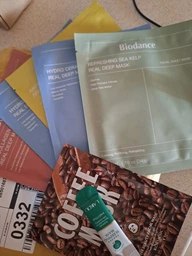 Ночная гидрогелевая маска с керамидами Biodance Hydro Cera-nol Real Deep Mask с низкомолекулярным колагеном, 34 г х 1 шт