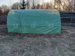 Теплица King Garden 10м² , парник для огорода и сада King Garden 8 окон 400х250х200 фото от покупателей 4