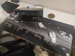 Килимок для миші з підсвічуванням SHLab Spectra Сакура в горах SHM-276 (80x40 см) (39589) фото від покупців 2