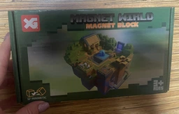 Магнитный конструктор Minecraft 100 шт + ПОДАРОК 3 фигурки по игре Майнкрафт Замок Mk001016 фото от покупателей 3