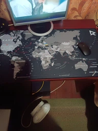 Игровая поверхность карта мира RZTK Map 900 x 400 x 4 мм фото от покупателей 2
