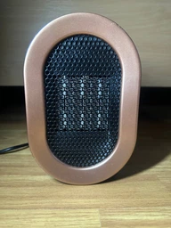 Керамічний настільний обігрівач, тепловентилятор, дуйчик для дому, електричний, Smart РТС 1200Вт, 2 режими, захист від перегріву, Синій