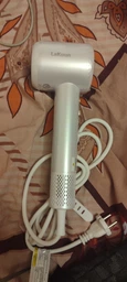 Профессиональный фен LaKuun LK09 Hair Dryer 1700 Вт, 3 уровня скорости, 4 температурные, 24-месячная гарантия, Серый