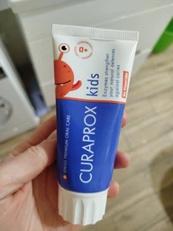 Зубная паста детская ферментная Curaprox CS Kids с нежным вкусом сладкой клубники 60 мл (7612412429466)