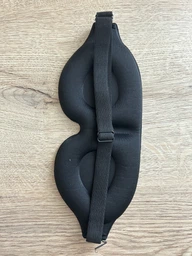 Маска для сна 3D Sleep Eye Mask и медитации дышащая повязка на глаза черная сон маски повязки + подарок: подарочная упаковка и беруши фото от покупателей 7