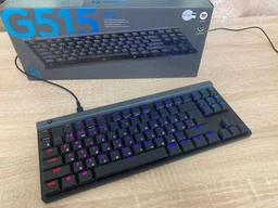 Клавиатура проводная Logitech G515 TKL Cored GL Tactile RGB USB Black (920-014133) фото от покупателей 5