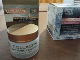 Ночной крем Dead Sea Collection против морщин с гиалуроновой кислотой и минералами Мертвого моря 50 мл (830668009424) фото от покупателей 1