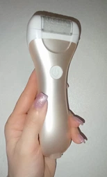 Пемза пилка для ног и пяток роликовая аккумуляторная Callus Remover 3W электрическая для шлифовки электропемза для педикюра USB желтая фото от покупателей 17