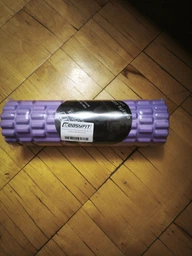 Масажний ролер EasyFit Grid Roller Mini 30 см синій фото від покупців 2