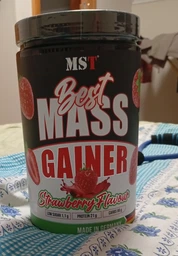 Гейнер Best Mass Gainer, 1 кг Клубника MST 000303204