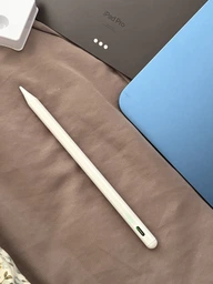 Стилус активний для планшету Apple iPad IOS з індикатором заряду на магните + накінечник Білий фото від покупців 1