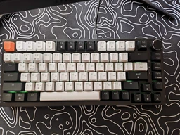 Клавиатура механическая проводная GamePro MK160B Hot-Swap Red Swich 75% RGB Black фото от покупателей 3