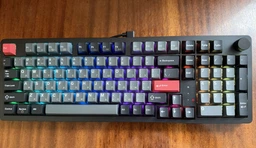 Клавиатура беспроводная GamePro Asgard Drakkar Keychron Super Red Switch Wireless/Bluetooth/USB Blue (MK305BL) фото от покупателей 5