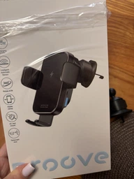 Автомобильный держатель с беспроводным ЗП Proove Triple Clamp 15W Black фото от покупателей 1