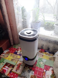 Зволожувач повітря великий для дому Ultrasonic Air Humidifier настільний з аромадифузором 4Л фото від покупців 8